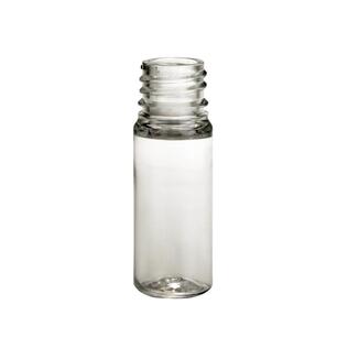 Plastic bottle 10 ml limpid, thread g18x3